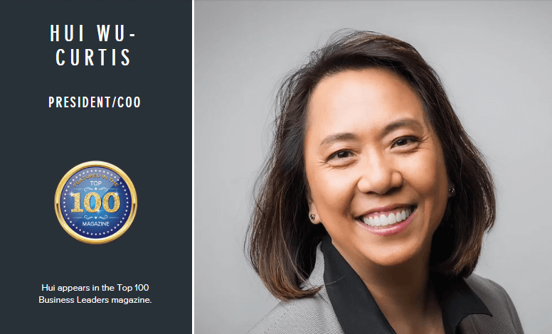 Hui-Wu Curtis, Top 100 Business Leaders